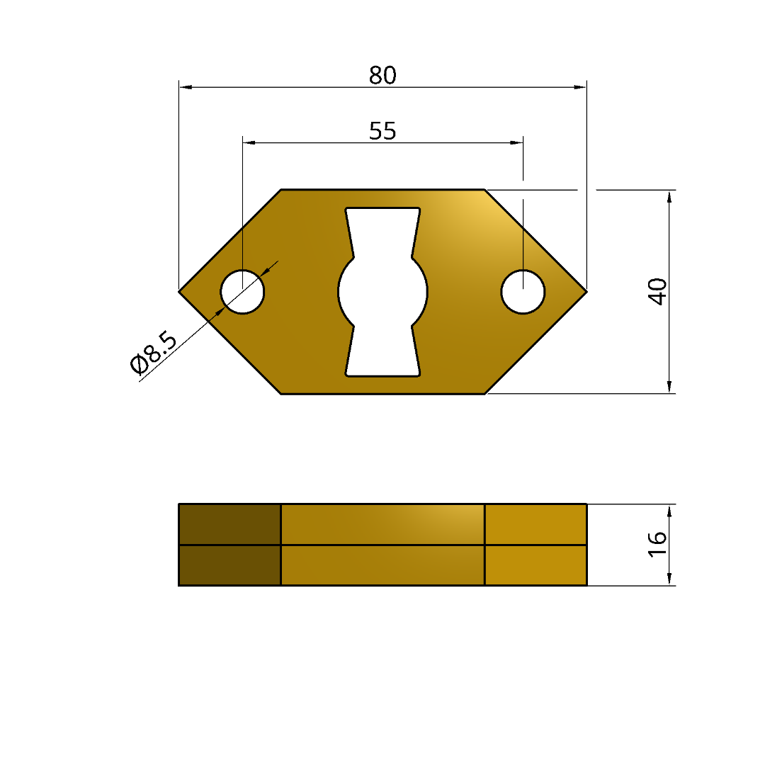 1T Tie Down Point Kit